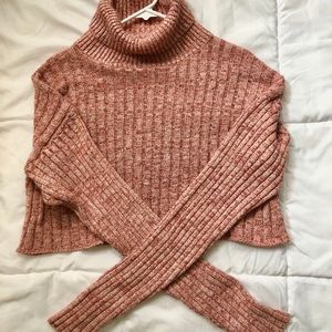 Forever21 Cropped Turtleneck Sweater